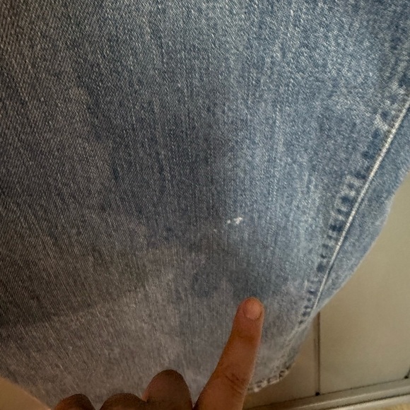 Vintage Y2K Abercrombie & Fitch 1892 button fly worn denim sz 36x32 made in USA - Picture 3 of 13